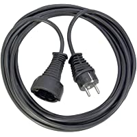 Los mejores  - Brennenstuhl Cable alargador de corriente de 2 m (extensible eléctrico para interiores) negro